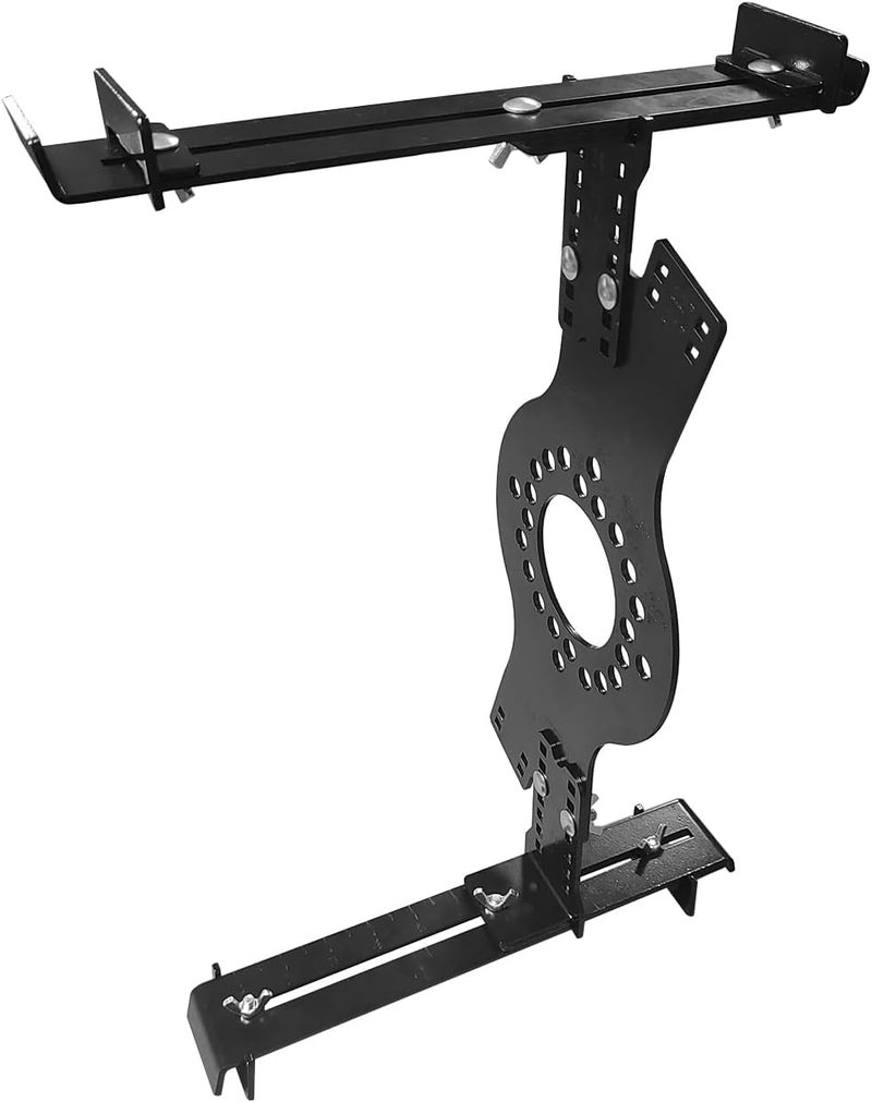Lskioer Wheel Fitment Tool, 14"- 22" Wheel Fitment Simulator Tire/Rim Fit Size Measuring Mockup Tools, 4 Lug Pattern Car Wheel Offset Tool - Image 5
